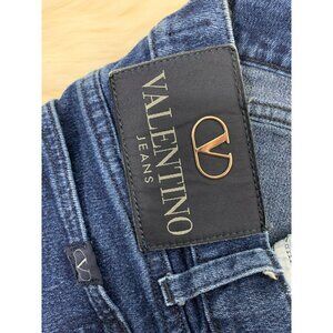 VTG Valentino Jeans 90s 2000s Blue Denim Straight Leg Sz 29